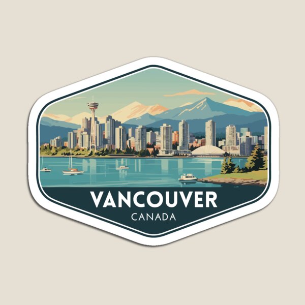Kids Toys Canada - Vancouver Kanada Seyahat Sanat Mıknatıs Bebek