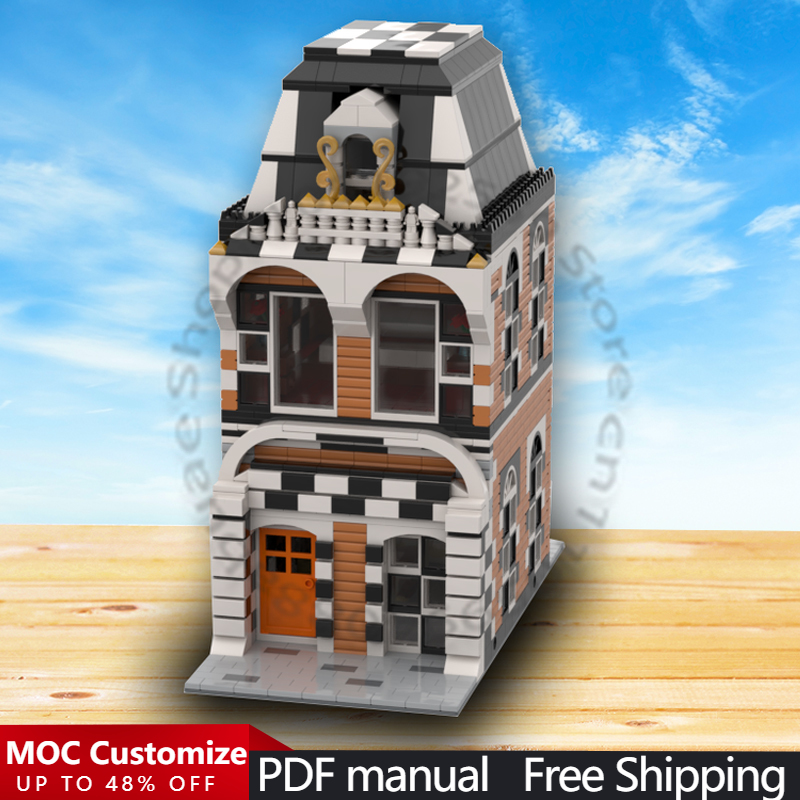 Kids Toys House - 1802 Parça Yapı Taşı Modüler Satranç