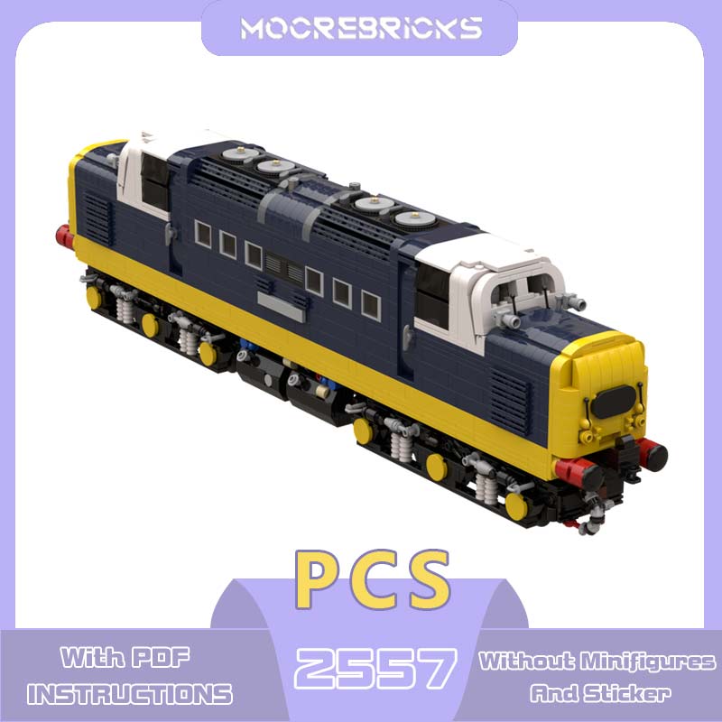 Popular Kids Xmas Toys - MOC Popüler Demiryolu Sınıf 55 Lokomotif