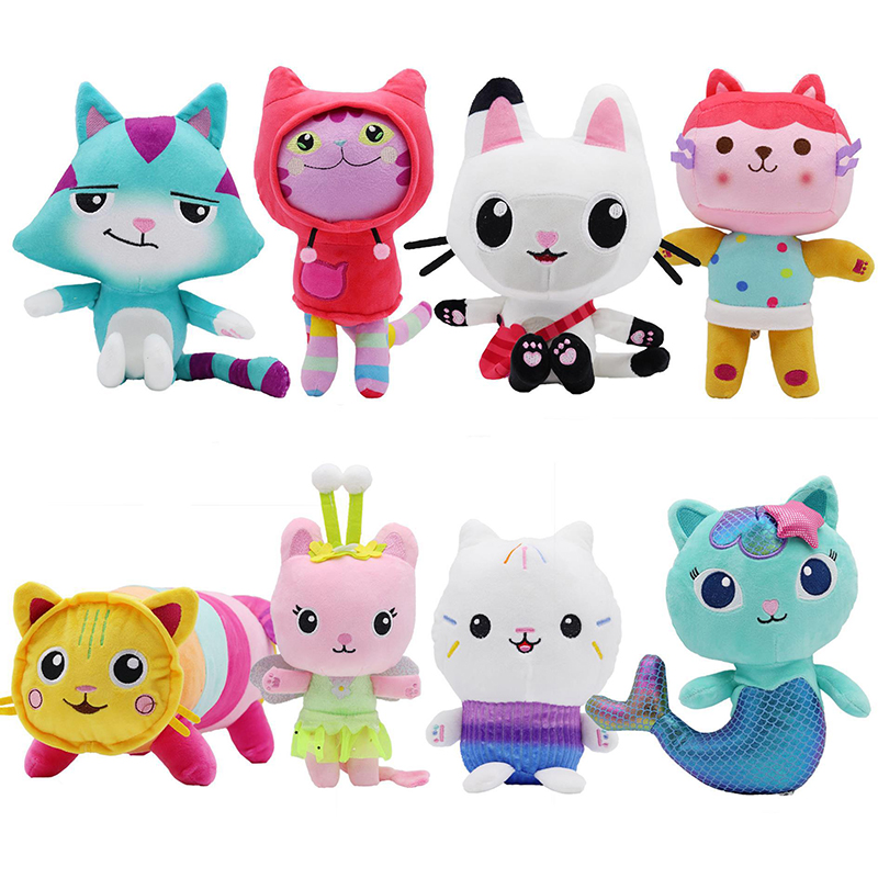 Kids Toys House - Hayvanlar Peluş Gabby Dollhouse Güzel Peluş