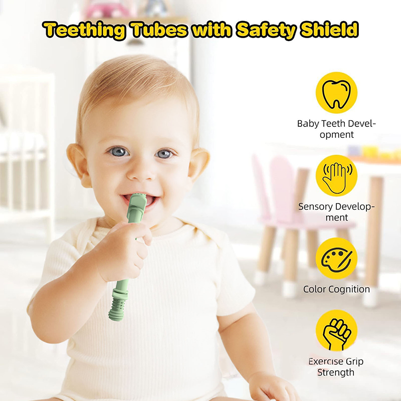 Kids Toys Youtube - Çocuk çiğneme tüpü bebek çiğneme diş
