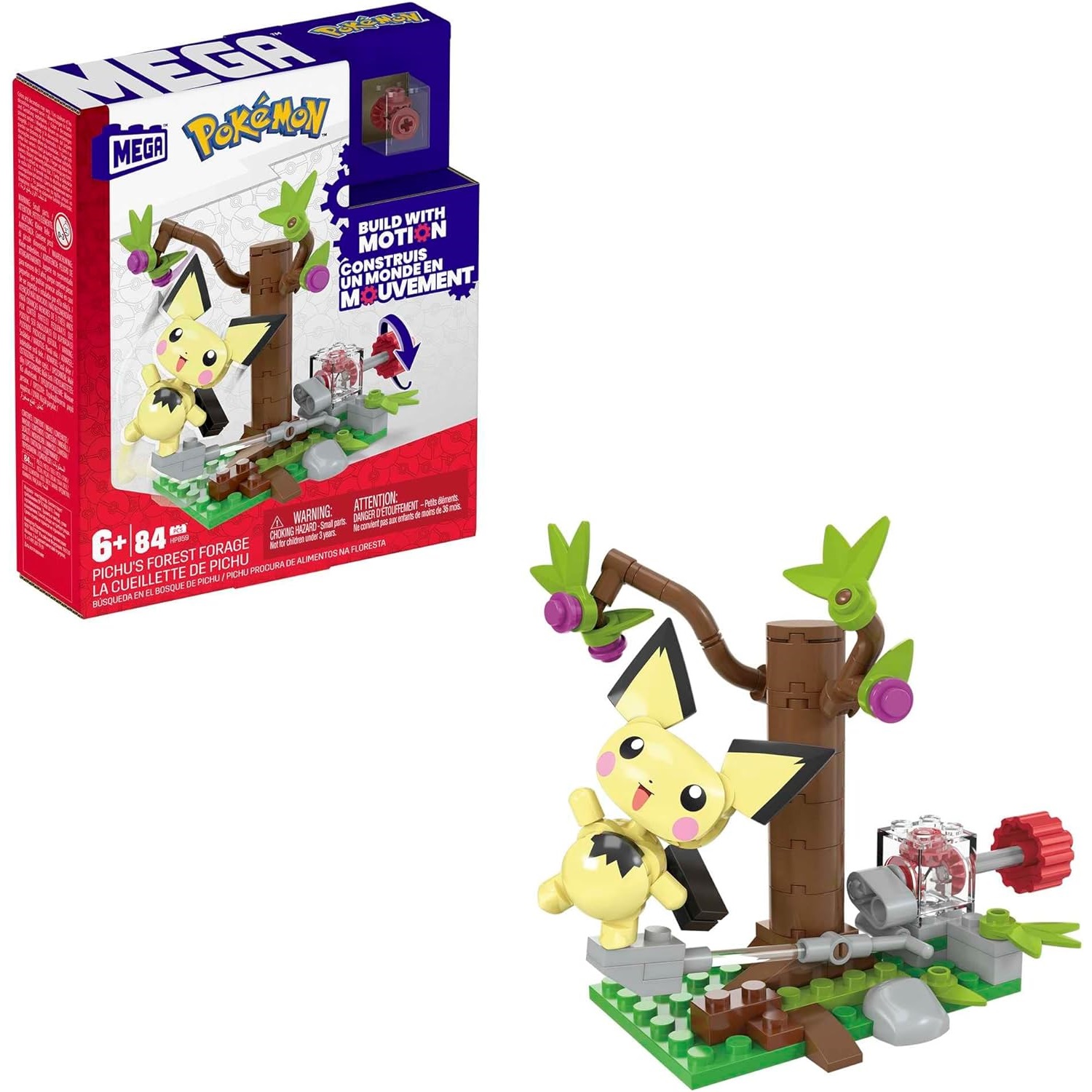 Lego Set Technic - Pichu Ormanı Yapı Seti'nde Mega Pokemon