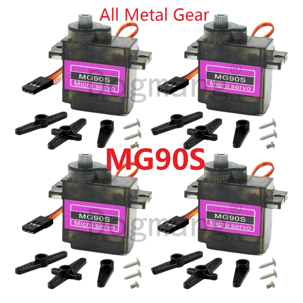 Rc Helicopter Mini - MG90S Servo 1/2/4/10/20/50 Adet Tüm Metal