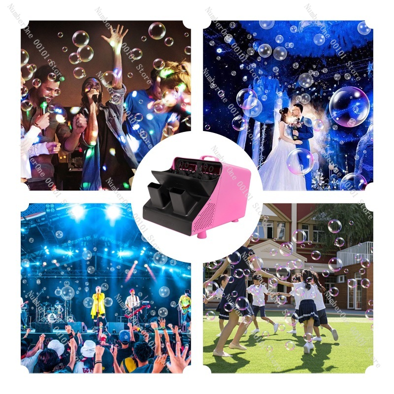 Bubble Machine Outdoor - Düğün Baloncuk Makinesi Sahne Şarj Edilebilir