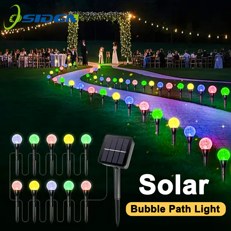 Bubble Machine Outdoor - 30 LED Güneş Enerjili Kabarcık Topu