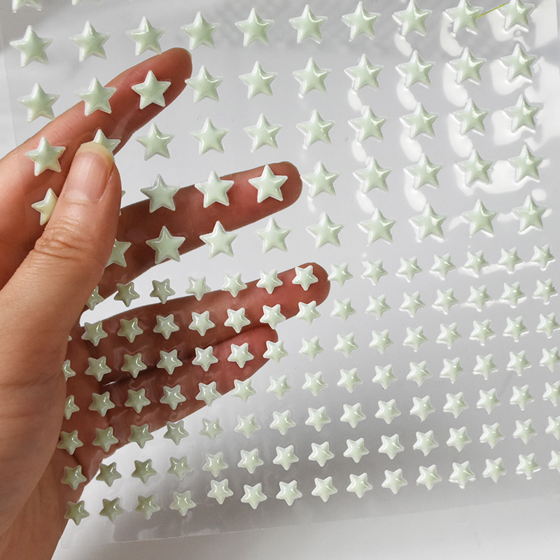 Glow In Dark Stars - 211 adet 3D Kabarcık Aydınlık Yıldız