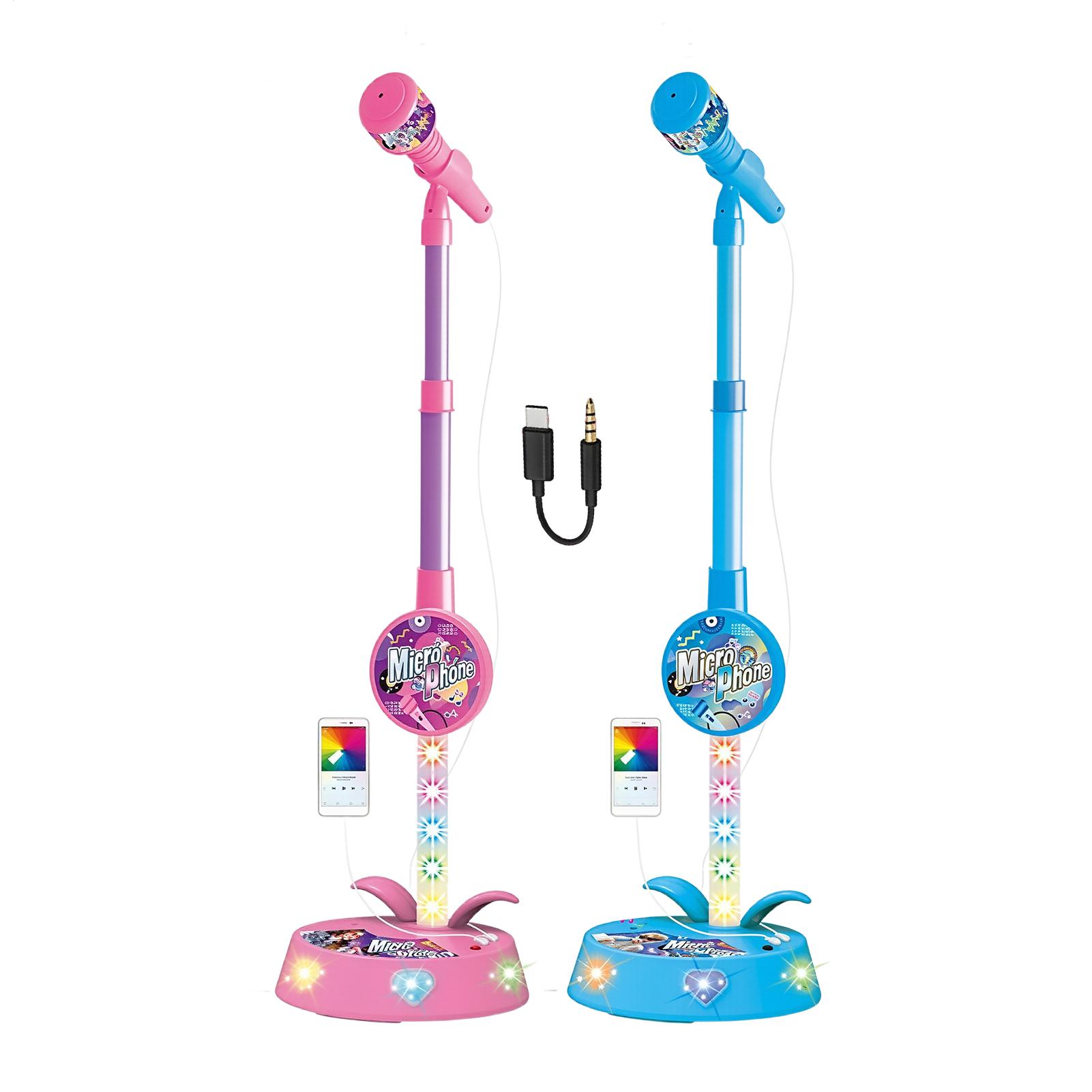 Kids' Toy - Çocuklar için Standlı Mikrofon, Kablosuz, Ayarlanabilir