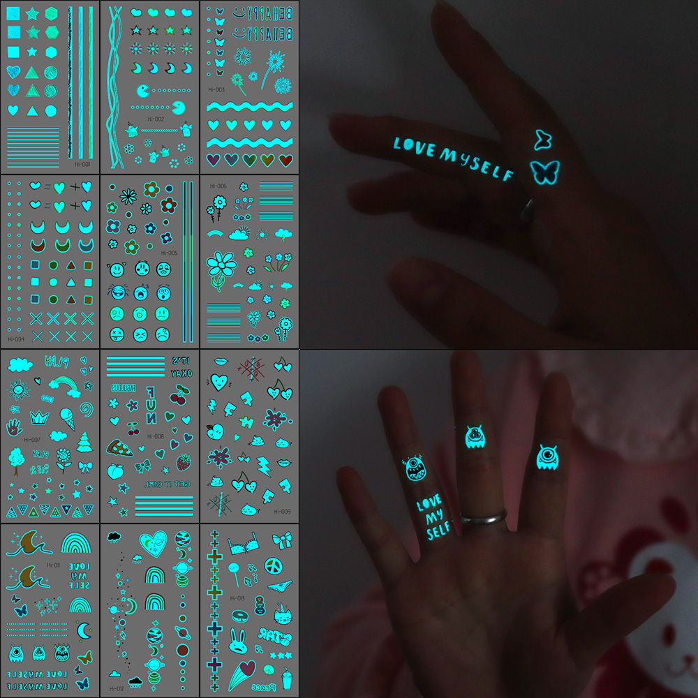 Karanlıkta Parlayan Dövme Çıka - Glow In Dark Stars incelemesi ve fiyatı