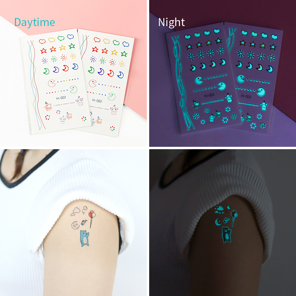 Karanlıkta Parlayan Dövme Çıka - Glow In Dark Stars incelemesi ve fiyatı