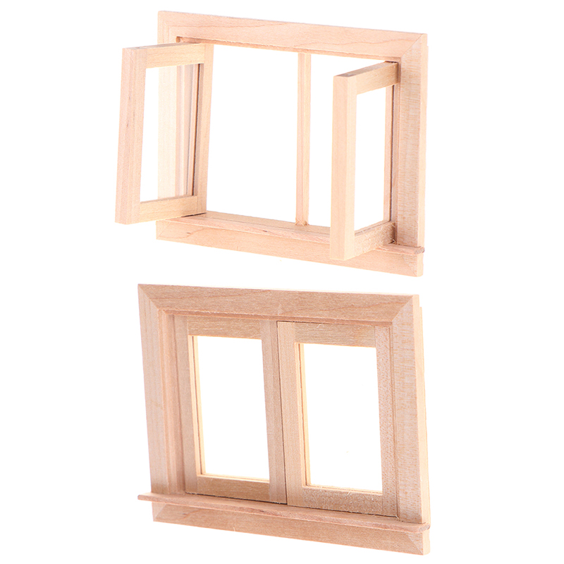 1 adet DIY Çift Pencere 1/12 D - Kids Toys House incelemesi ve fiyatı