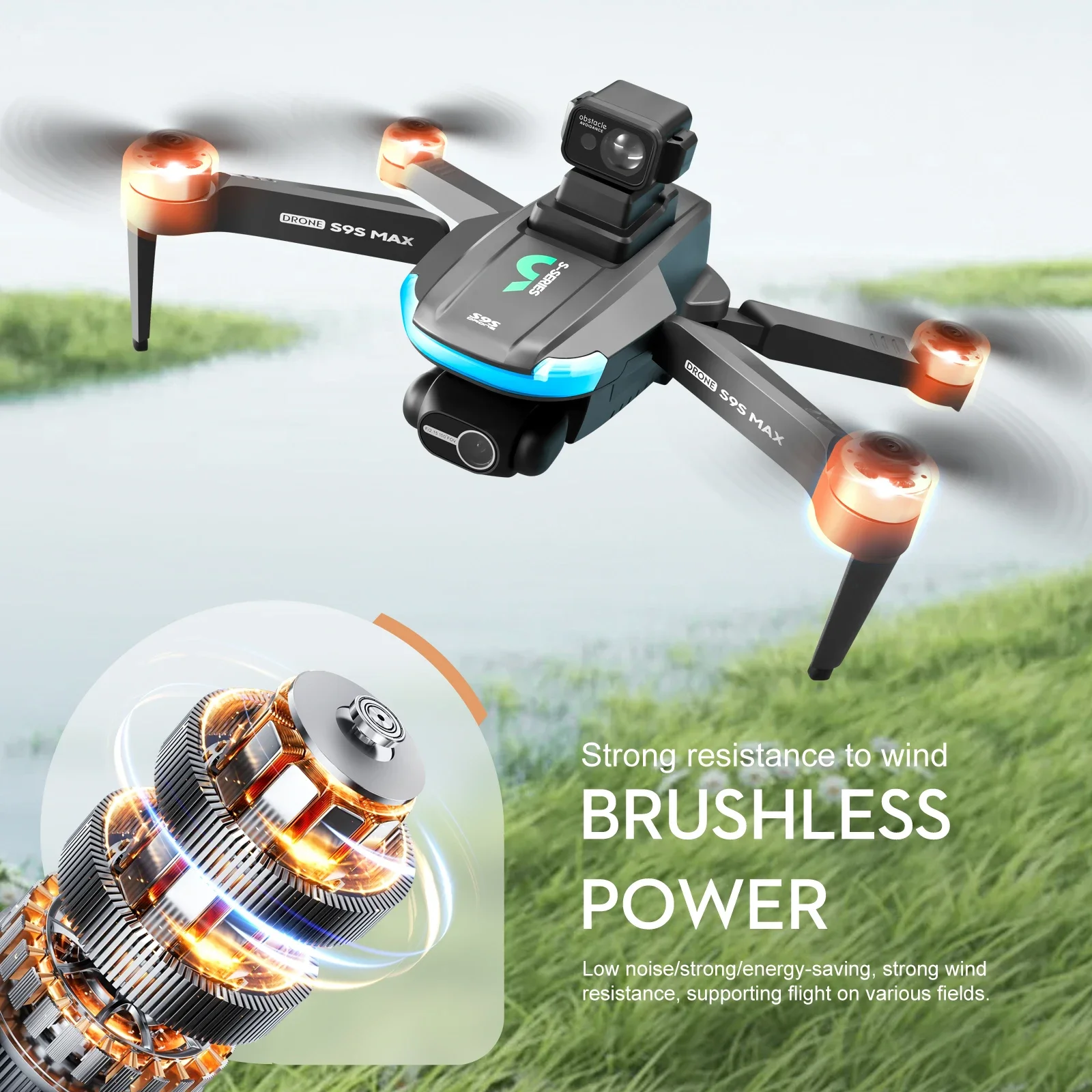 YENI S9S MAX MINI Drone 4K 2 E - Rc Helicopter Mini incelemesi ve fiyatı