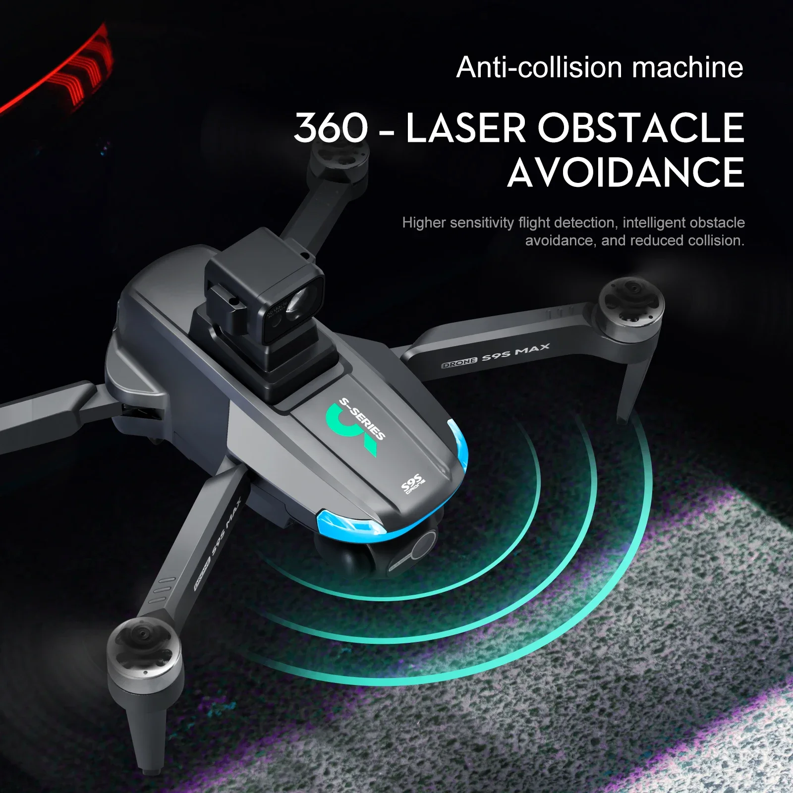 YENI S9S MAX MINI Drone 4K 2 E - Rc Helicopter Mini incelemesi ve fiyatı