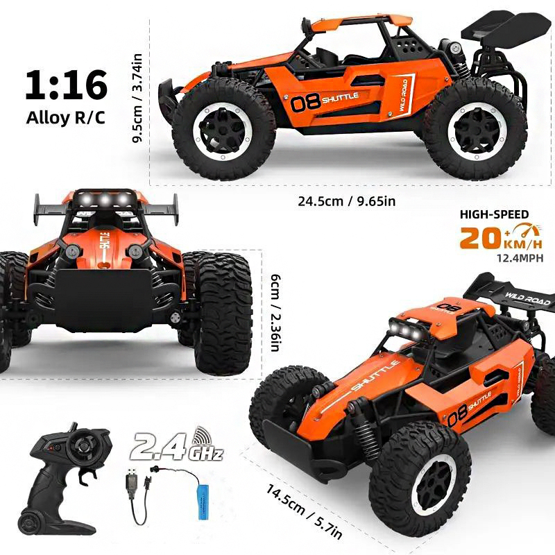 1:16 Yüksek Hızlı RC Araba 2.4 - Kids' Toys Channel incelemesi ve fiyatı