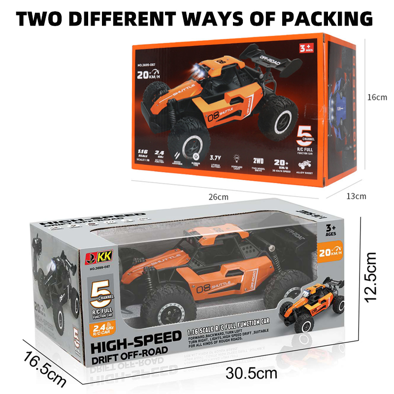 1:16 Yüksek Hızlı RC Araba 2.4 - Kids' Toys Channel incelemesi ve fiyatı