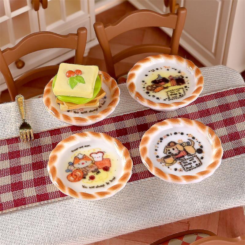 10 adet/takım Dollhouse Minyat - Kids Toys House incelemesi ve fiyatı