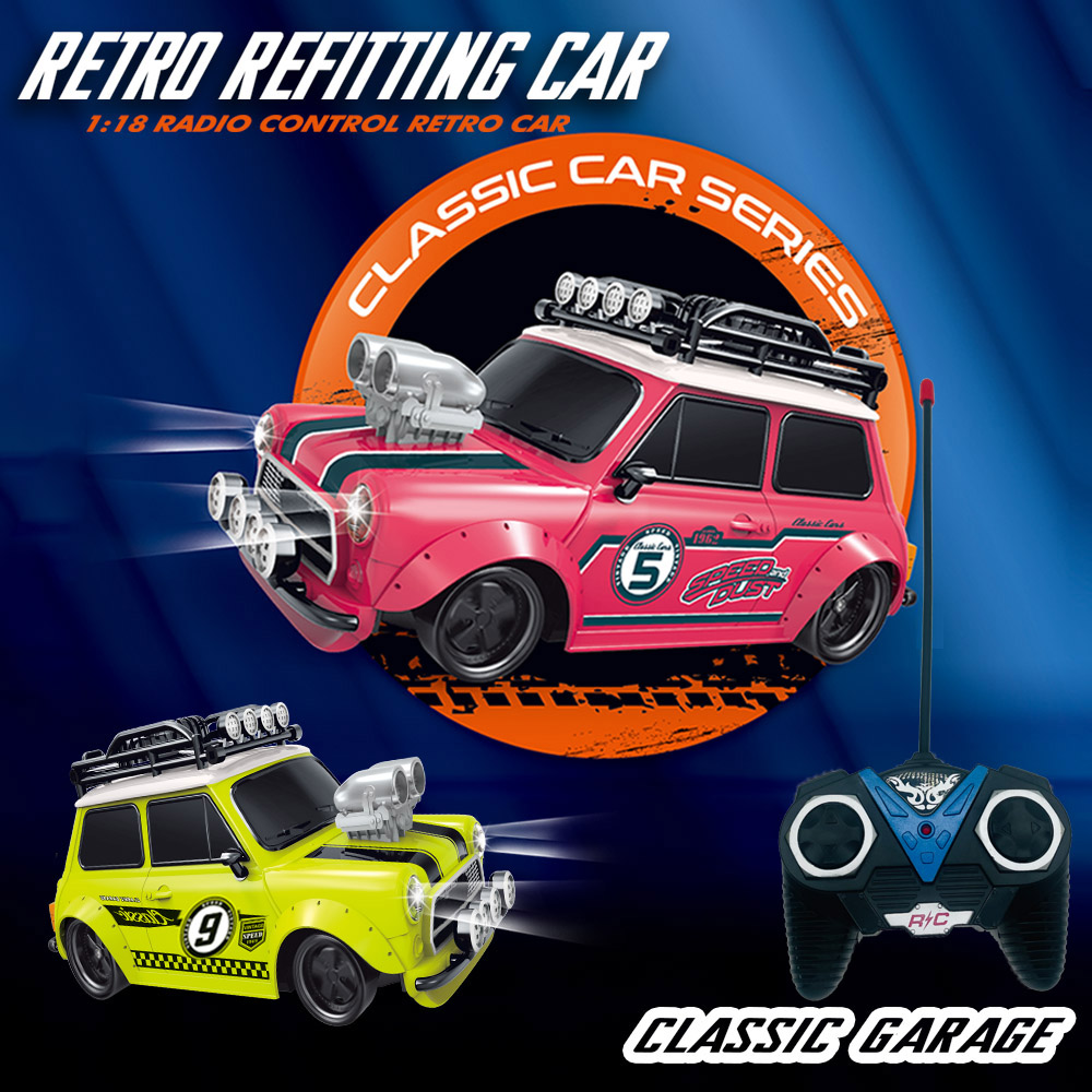 1:18 Retro Modifiye MINI Araba - Kids' Toys Channel incelemesi ve fiyatı