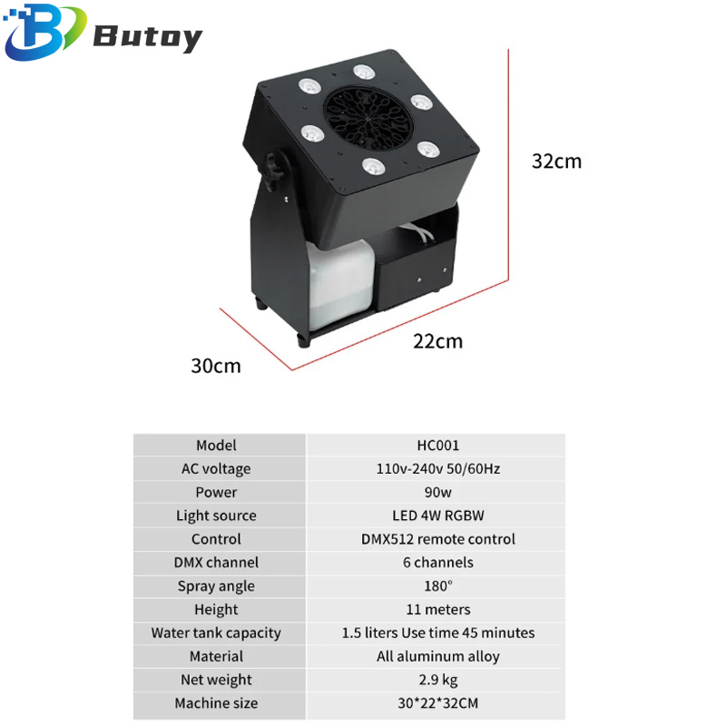 LED RGBW 4IN1 Kabarcık Makines - Bubble Machine Outdoor incelemesi ve fiyatı