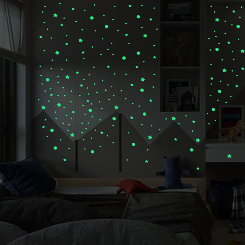 202 adet/takım 3D Kabarcık Yıl - Glow In Dark Stars incelemesi ve fiyatı