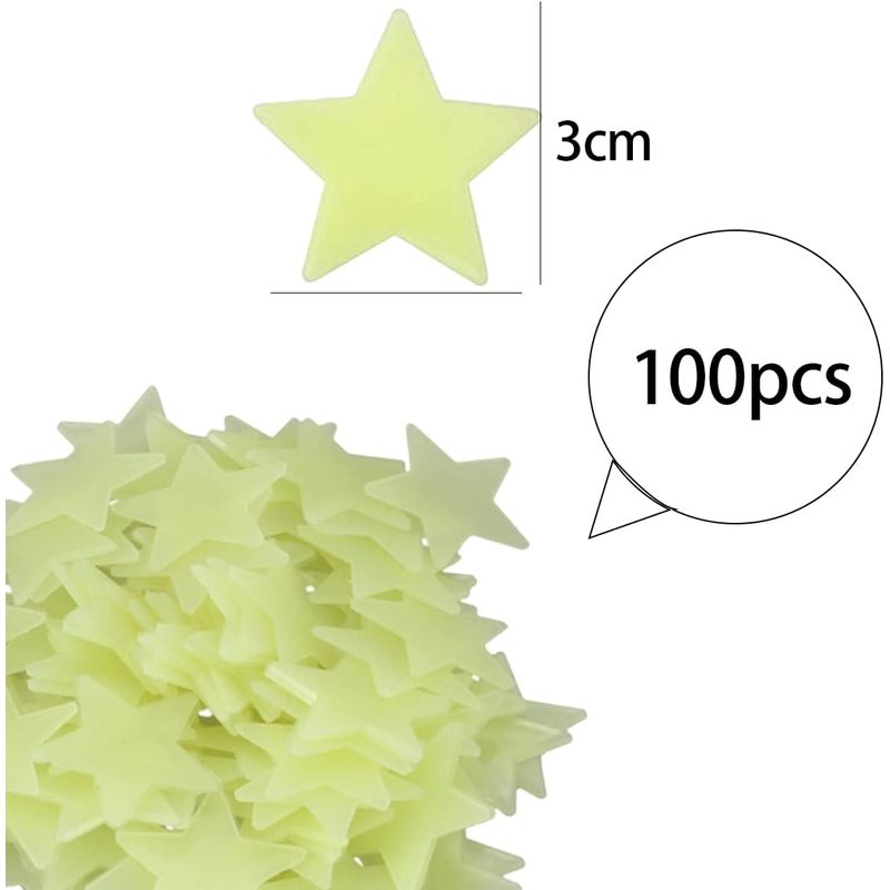 100 Adet Karanlıkta Parlayan Y - Glow In Dark Stars incelemesi ve fiyatı