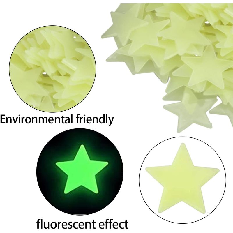 100 Adet Karanlıkta Parlayan Y - Glow In Dark Stars incelemesi ve fiyatı