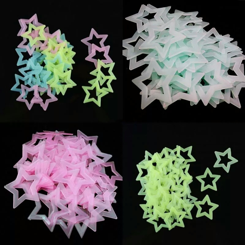 3D Hollow yıldız enerji depola - Glow In Dark Stars incelemesi ve fiyatı