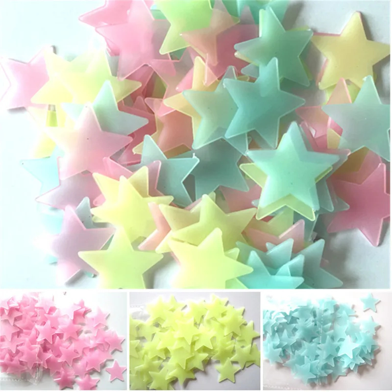 100 adet Floresan Karanlıkta P - Glow In Dark Stars incelemesi ve fiyatı