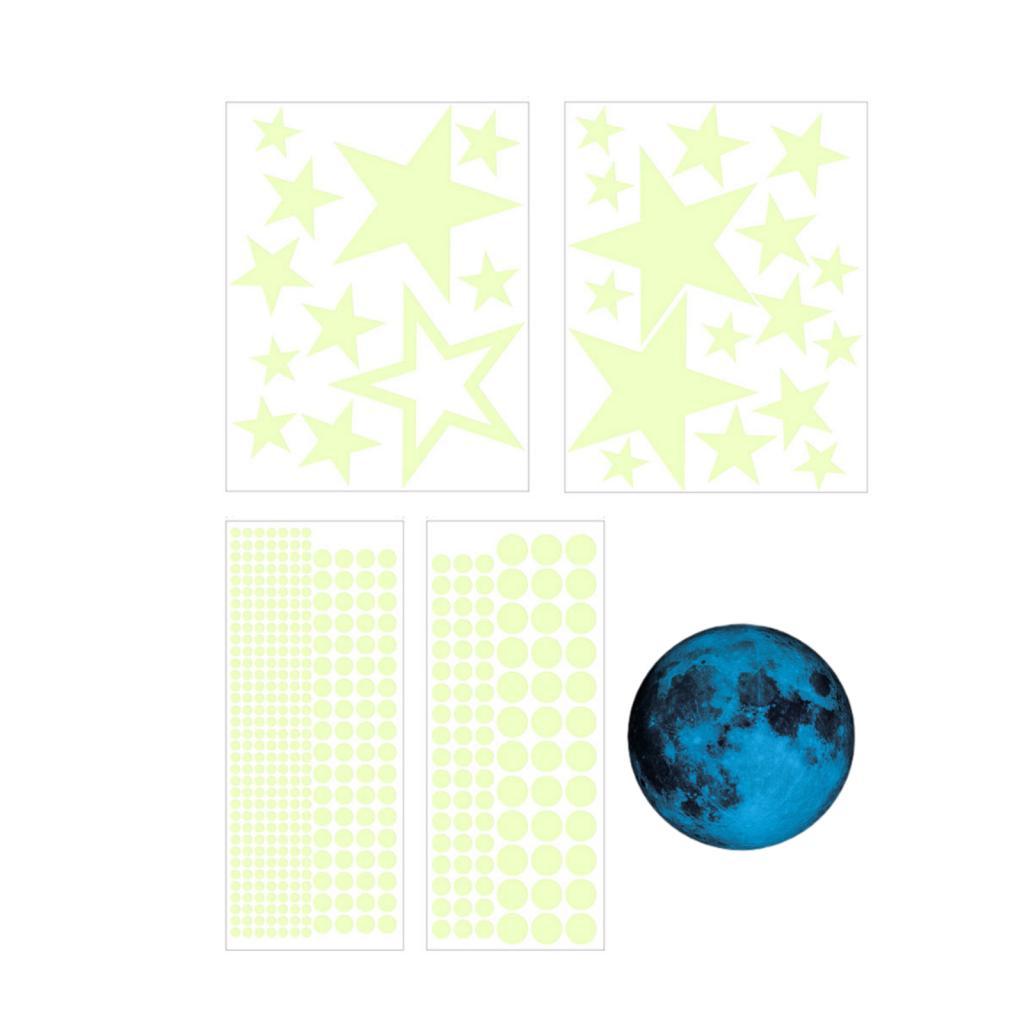 5x Karanlıkta Parlayan Duvar Ç - Glow In Dark Stars incelemesi ve fiyatı