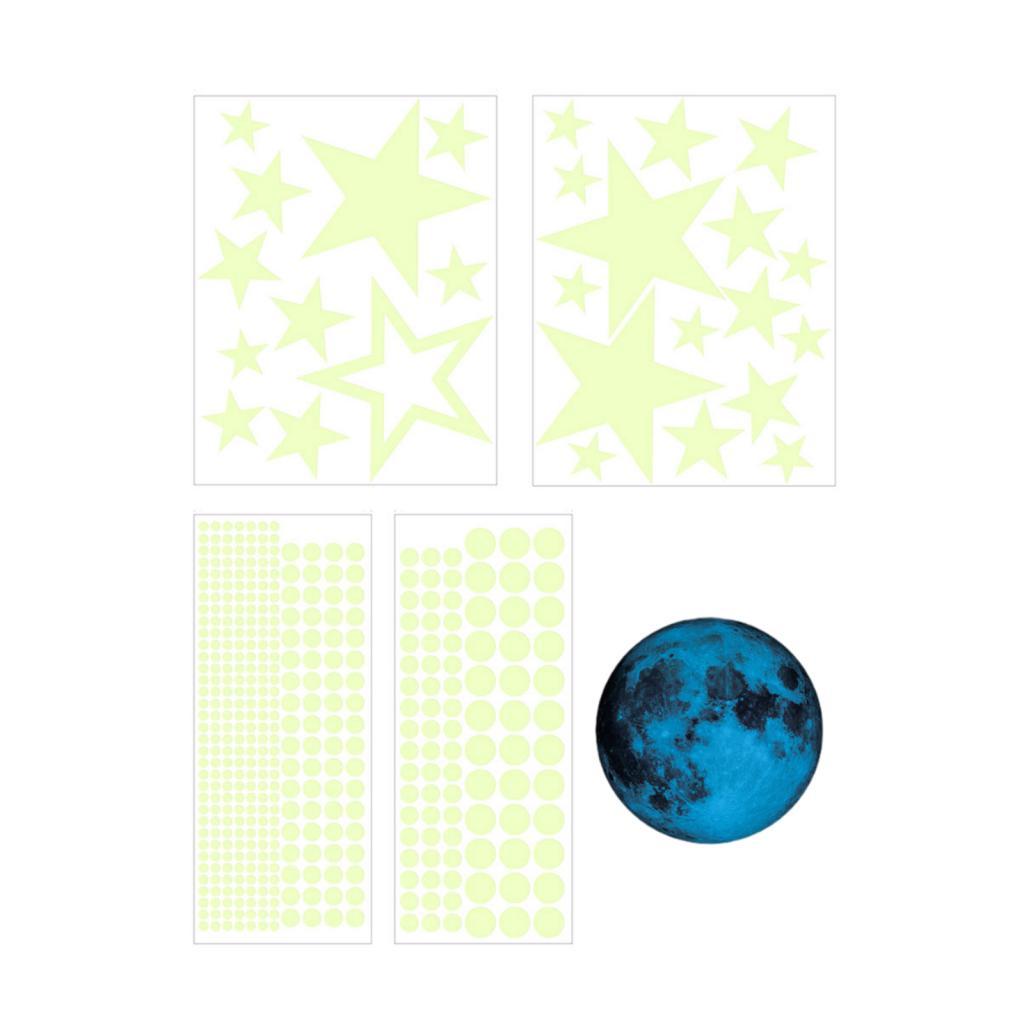 5x Karanlıkta Parlayan Duvar Ç - Glow In Dark Stars incelemesi ve fiyatı
